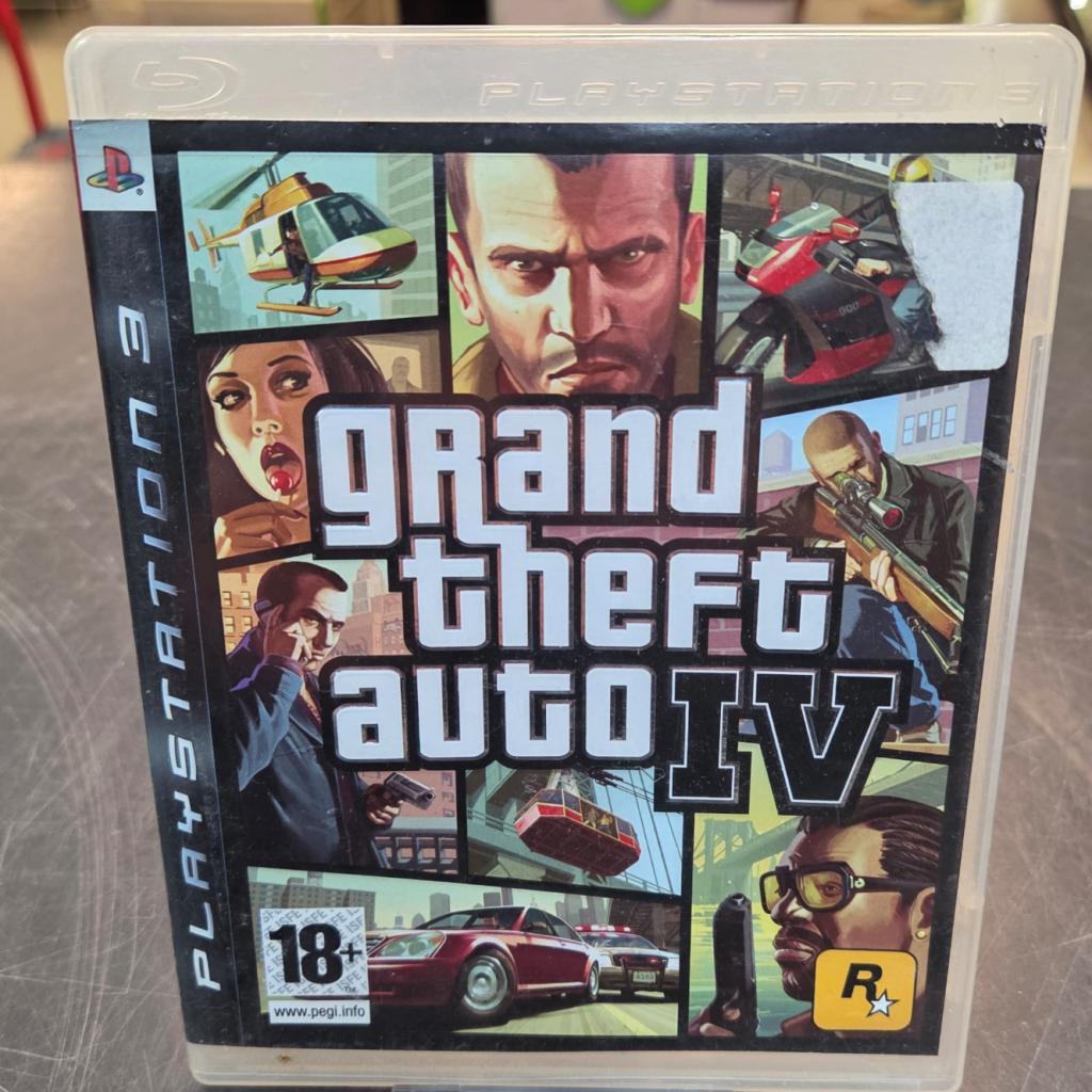 PS3 Game | Grand Theft Auto 4, Rockstar Games, Zo goed als nieuw, https://support.rockstargames.com/, 622 Broadway, New York, NY 10012, Verenigde Staten