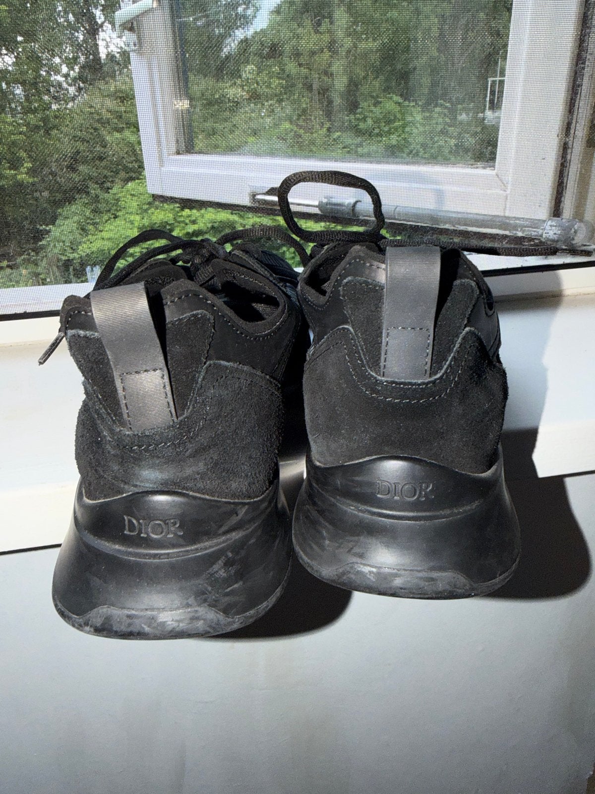 Dior B25 Sneakers Maat 43 Zwart, Ophalen of Verzenden, Gedragen, Zwart, Sneakers of Gympen