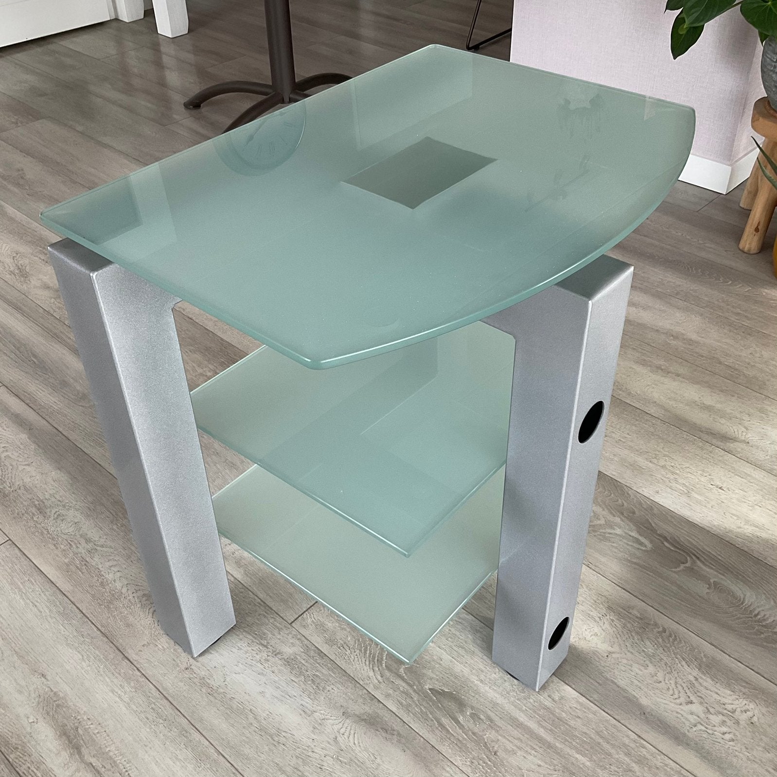 TV-meubel, Ophalen, Minder dan 100 cm, 25 tot 50 cm, Glas