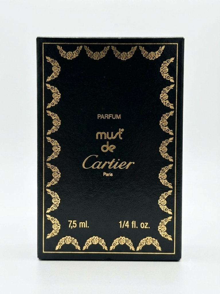 Vintage 1981 Must de Cartier pure parfum 7,5 ml, Sieraden, Tassen en Uiterlijk, Uiterlijk | Parfum, Verzenden, Nieuw