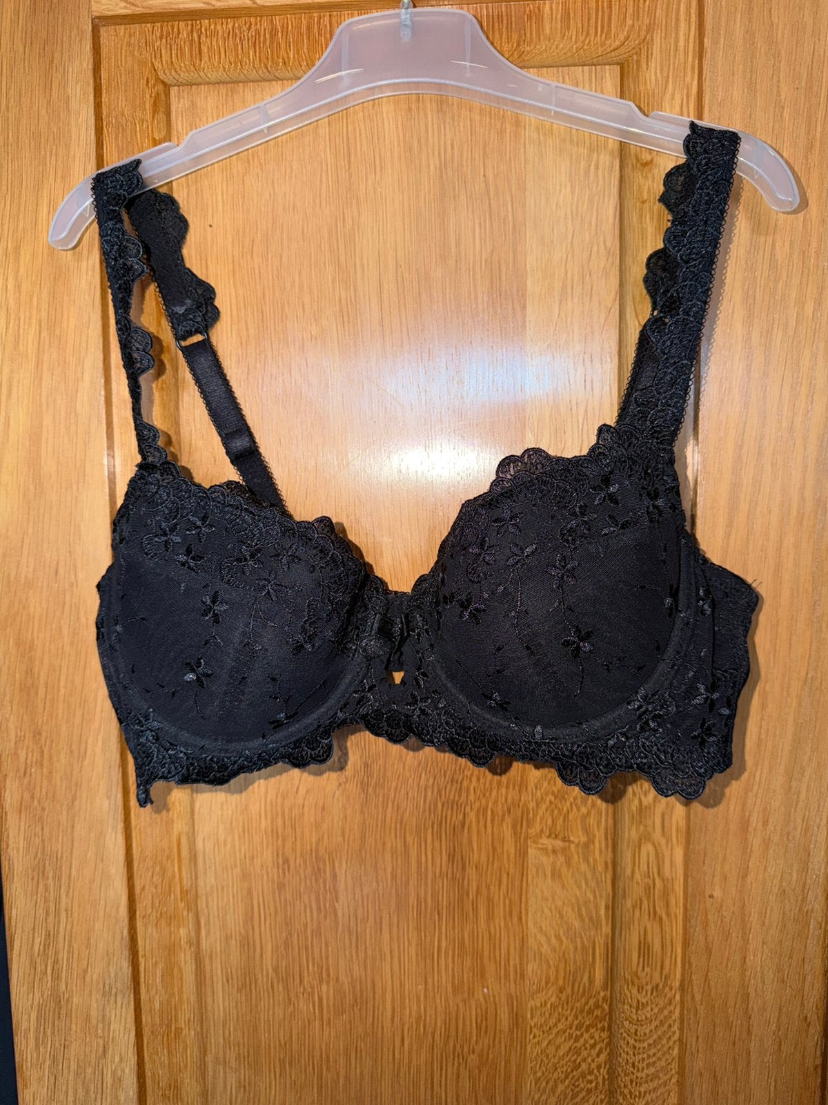 Bh naturana Push up 75B, Ophalen of Verzenden, Zwart, BH