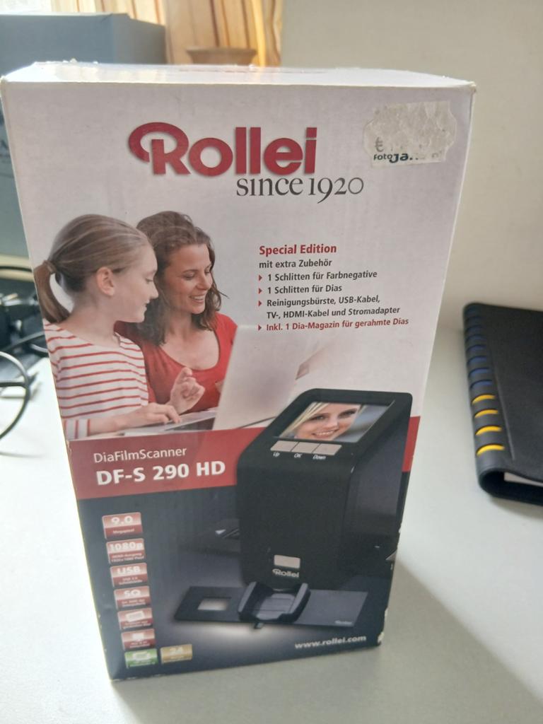 Rollei Diafilmscanner DF-S 290 HD - Special Edition, Ophalen