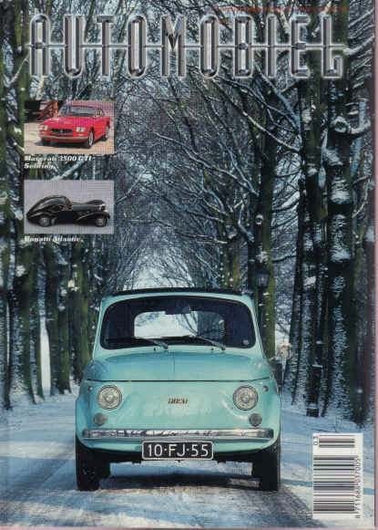 Automobiel 3 2001 : Fiat 500 - Mercedes Benz 500K - Bugatti, Ophalen of Verzenden, Gelezen, Algemeen