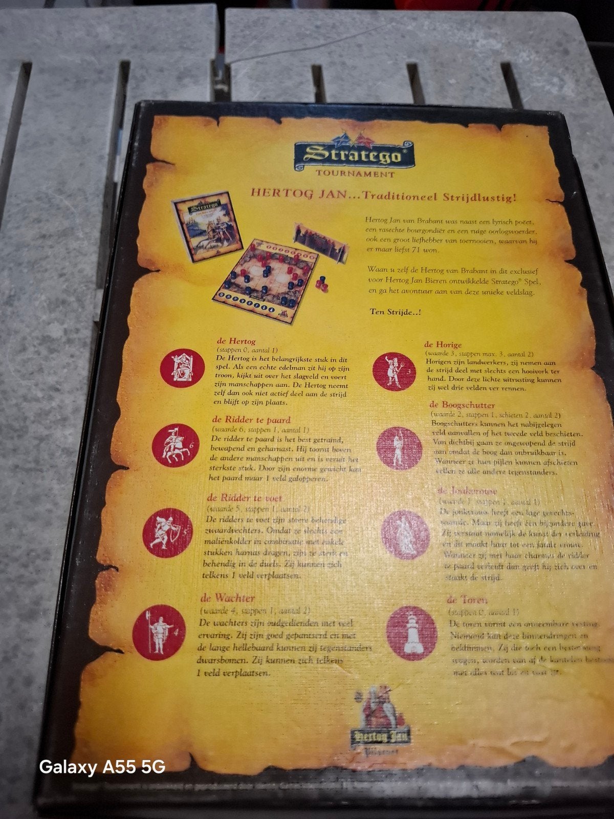 Stratego Tournament Hertog Jan Editie - Zo goed als nieuw, Hobby en Vrije tijd, Gezelschapsspellen | Bordspellen, Een of twee spelers