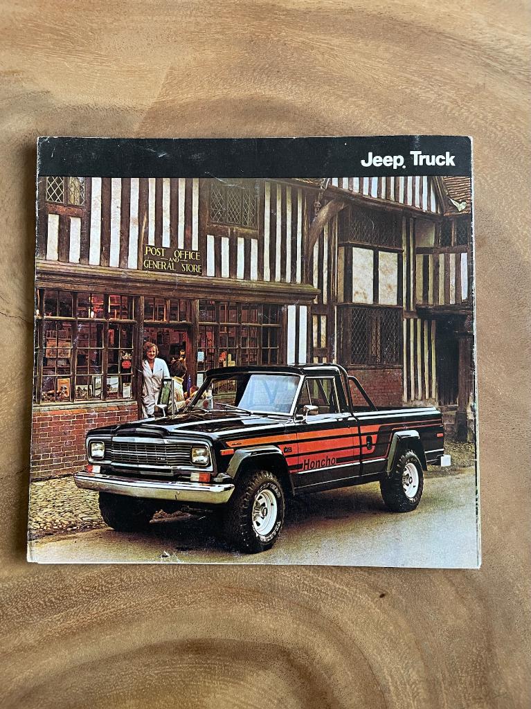 Jeep truck folder, Ophalen of Verzenden, Zo goed als nieuw, Overige merken