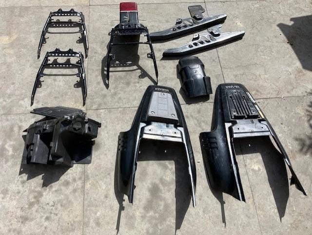 Yamaha TW125 of TW200 onderdelen., Ophalen, Gebruikt