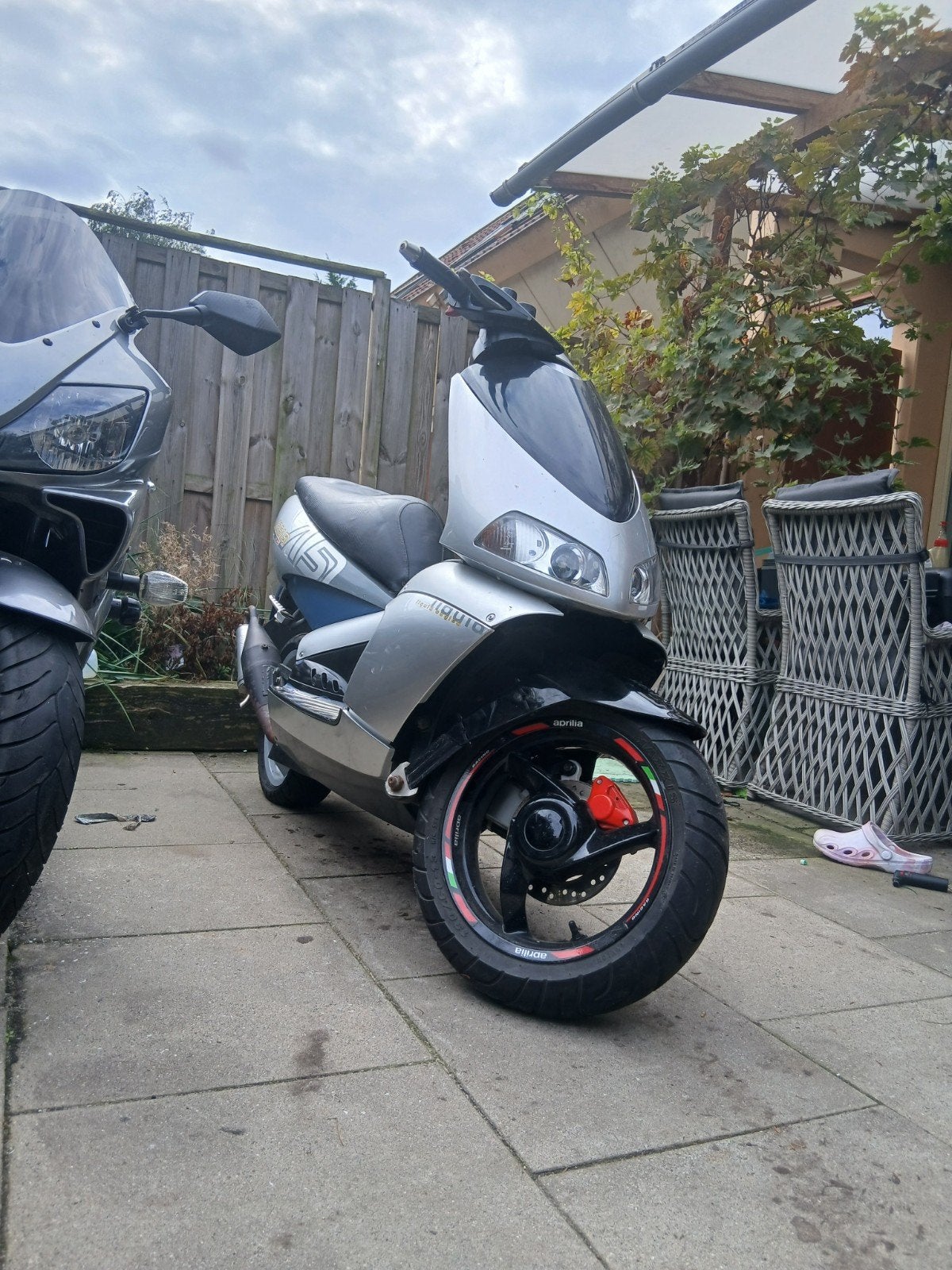 aprilia area 51 tekoop/teruil, Fietsen en Brommers, Ophalen, Tweetakt, Gebruikt, 70 cc