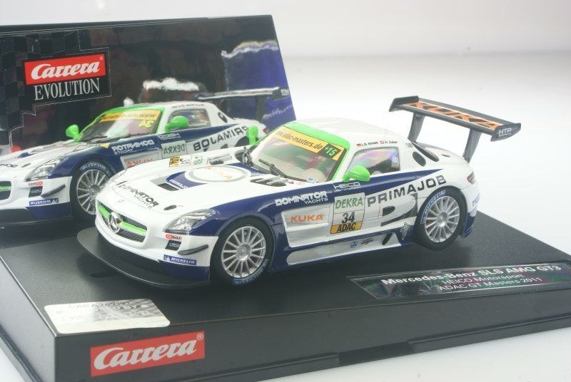 Carrera Evolution 27382 - Mercedes-Benz SLS AMG GT3 Heico, Carrera, Racebaan, Carrera, Carrera