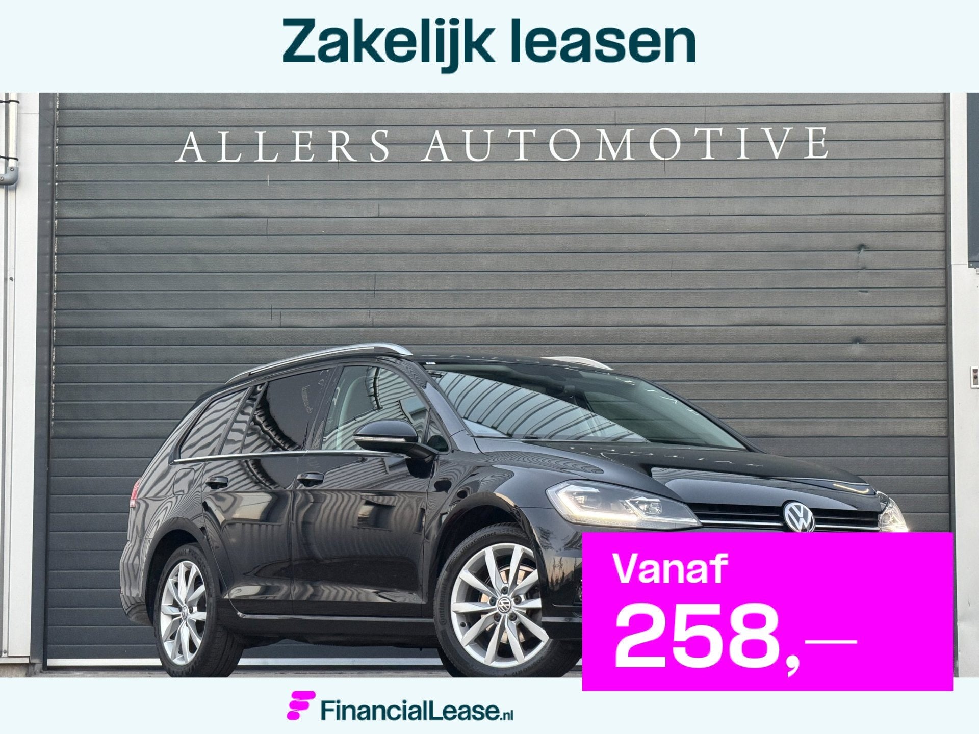 Volkswagen Golf Variant 1.5 TSI Highline Business R|CAMERA|N, 4 cilinders, 150 pk, Alcantara, Zwart
