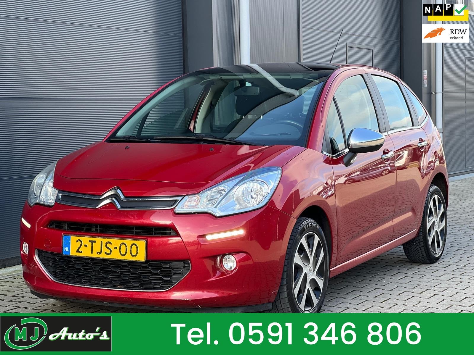 Citroen C3 1.6 E-HDI COLLECTION BJ014 PANORAMA LED, Auto's, Voorwielaandrijving, Euro 5, Stof, Gebruikt