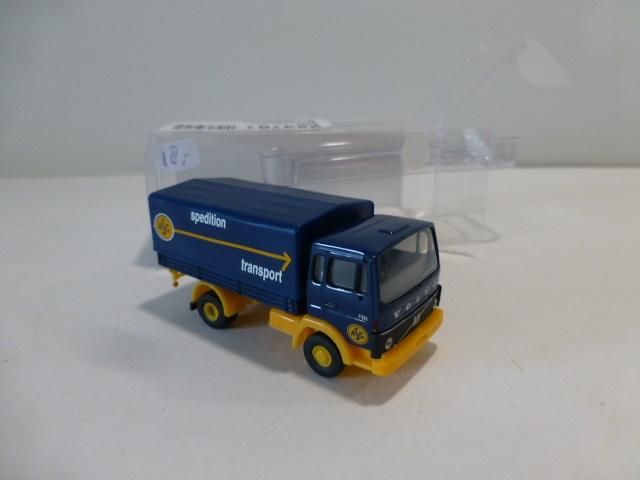 Brekina Volvo F613 ASG Transport Spedion, Ophalen of Verzenden, Nieuw, Bus of Vrachtwagen, Brekina