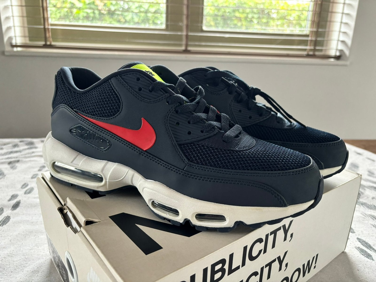 Nike Air Max 90/95 Patta Publicity, Kleding | Heren, Schoenen, Ophalen, Nieuw, Blauw, Sneakers of Gympen