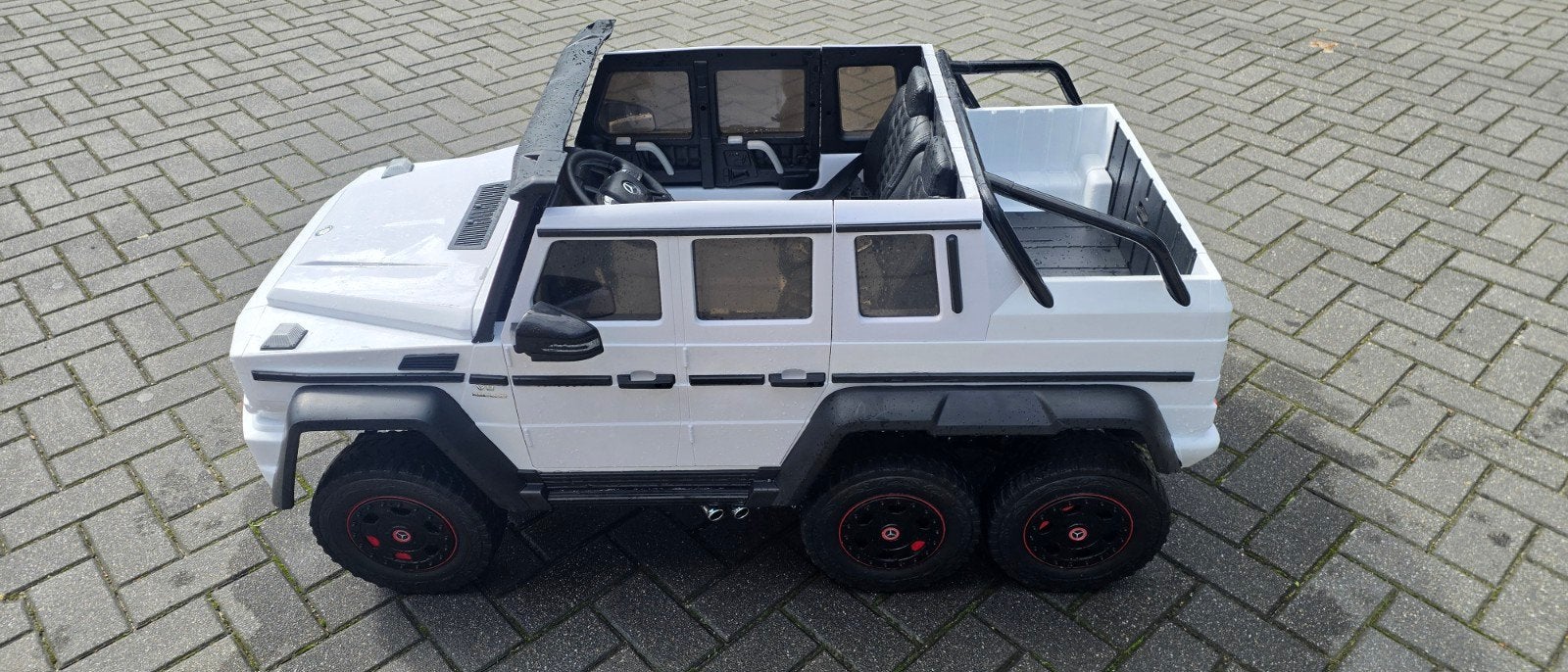 zgan 6x6 mercedes amg, Auto offroad, Zo goed als nieuw, RTR (Ready to Run), Overige schalen
