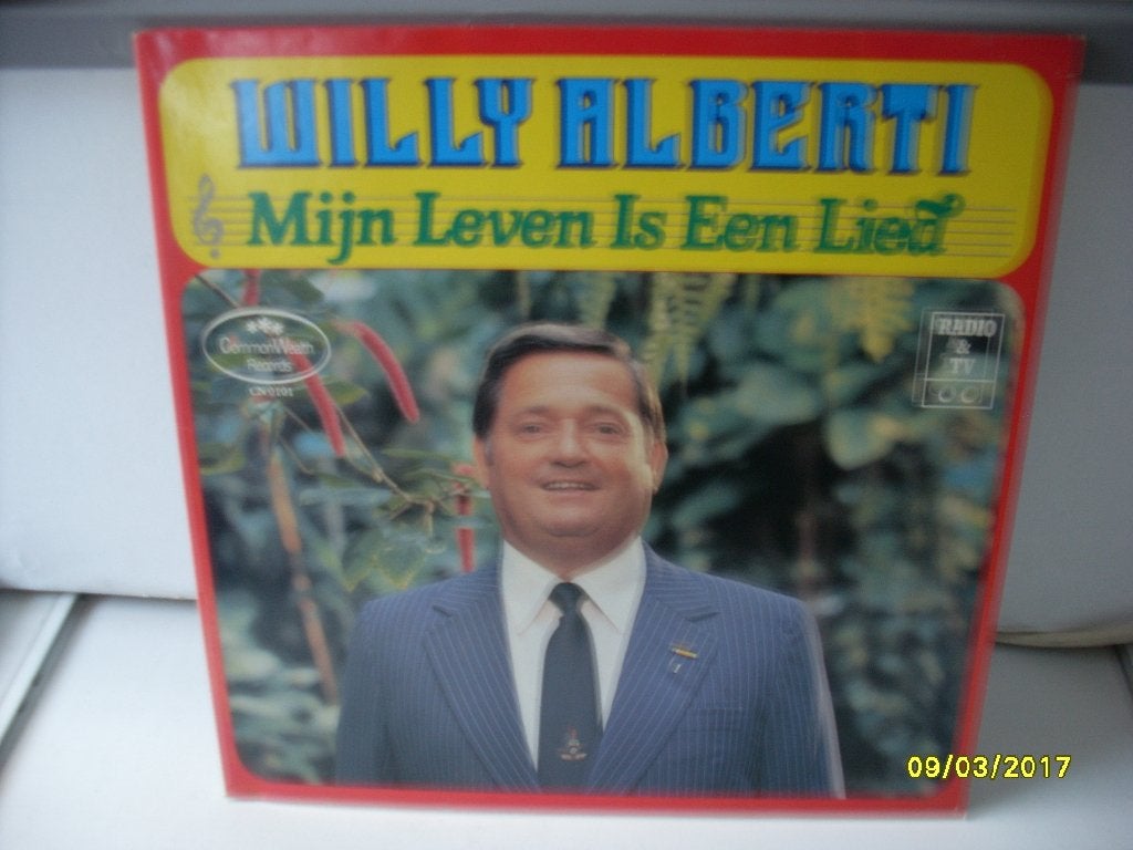 LP Willy Alberti - Mijn Leven is een Lied ---1631, Fotohoes, Verzenden, Gebruikt, 12 inch