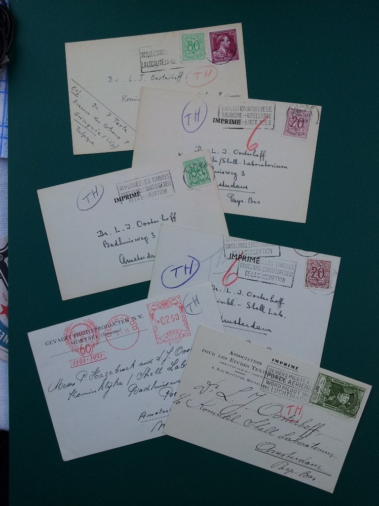 België 6 briefkaarten gestempeld, Postzegels en Munten, Ophalen of Verzenden, Briefkaart