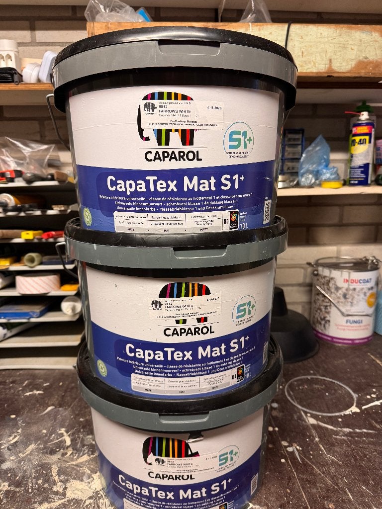 Caparol CapaTex Mat S1, Ophalen, Overige kleuren, Nieuw, Verf