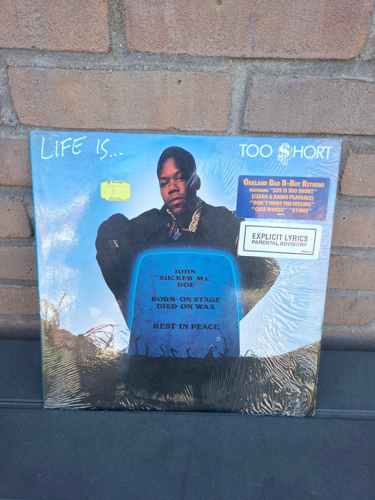 Life is too short rap hiphop vinyl, Ophalen of Verzenden