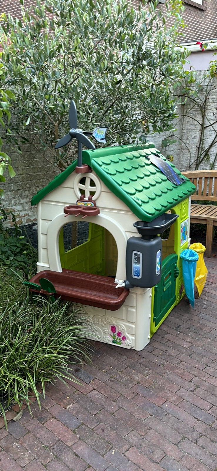 Feber Eco House Kinder speelhuis, Ophalen, Gebruikt, Kunststof