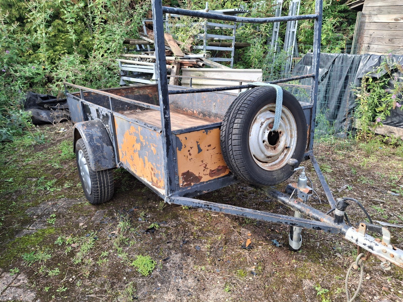 Aanhangwagen 250 x 125 cm., Auto diversen, Ophalen, Gebruikt