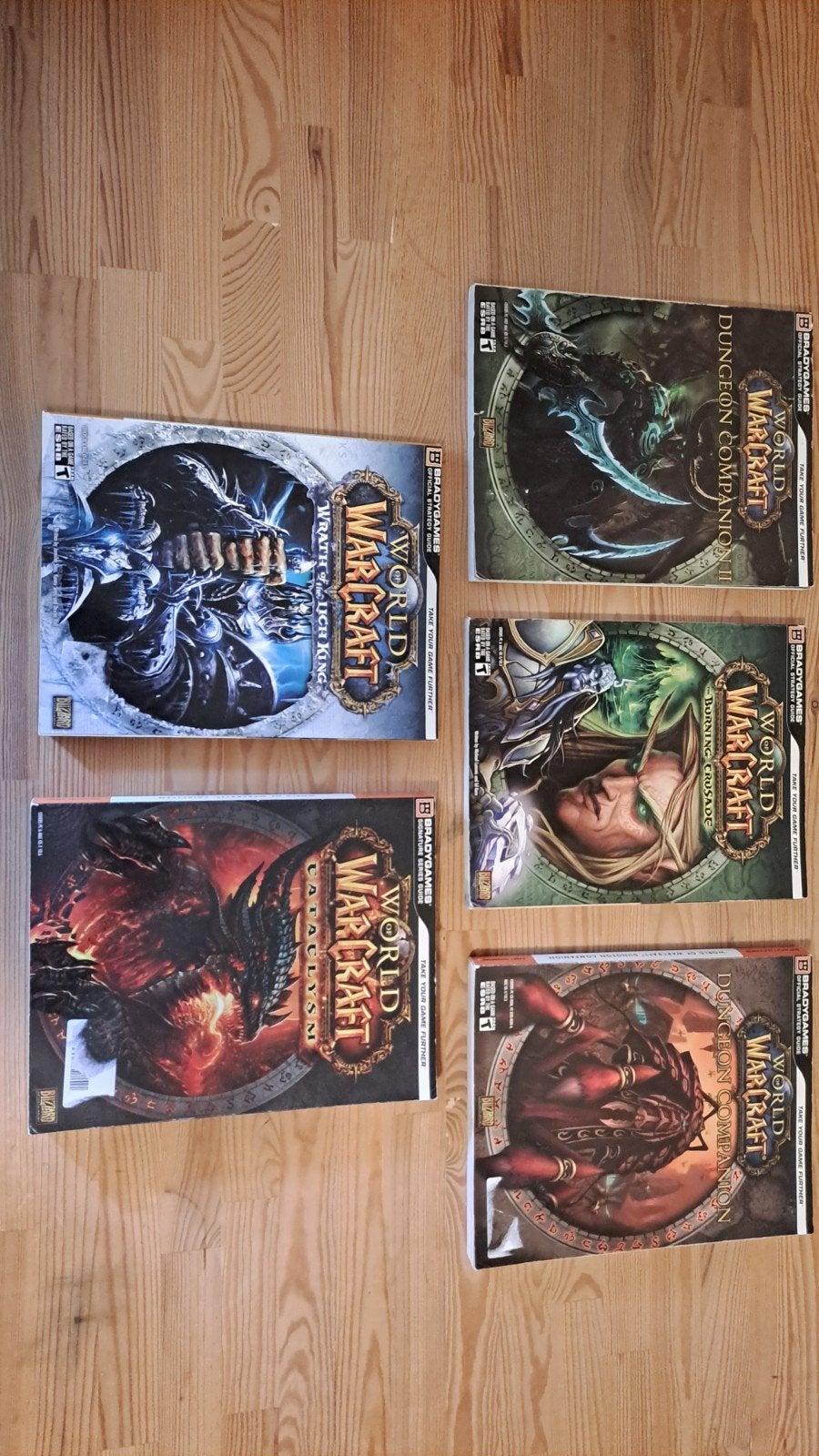 World of Warcraft Strategy Guides Collectie (6 boeken), Gebruikt, 1 speler, Ophalen of Verzenden, Role Playing Game (Rpg)