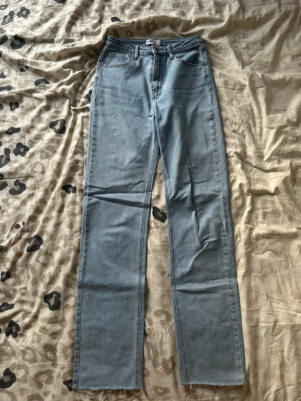 Redial extra lange straight jeans (tall) maat 38, Ophalen of Verzenden, Gedragen, Blauw, W30 - W32 (confectie 38/40)