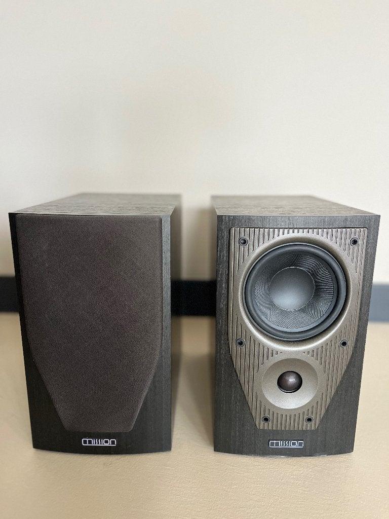 Mission M71 speakerset !, Ophalen, Gebruikt, Boekenplank luidspreker, 60 tot 120 watt