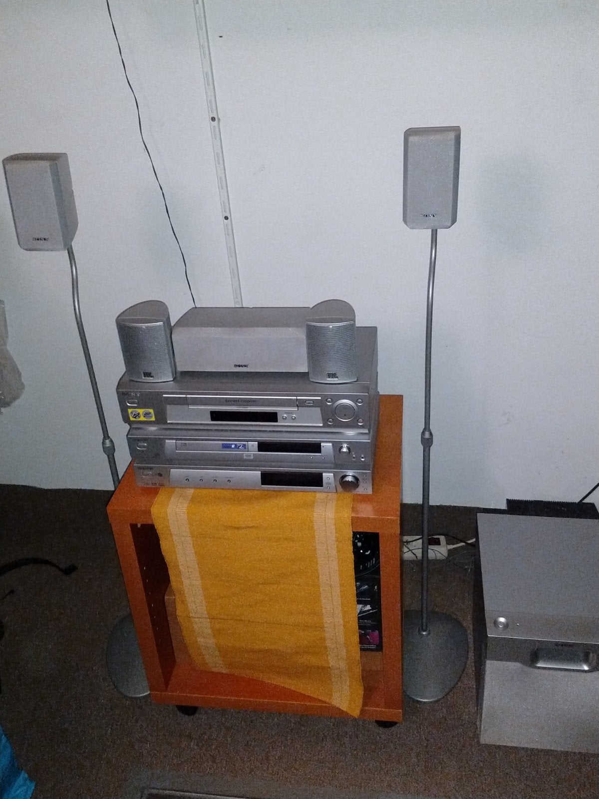 Sony home cinema set kompleet en 2 x Zuilenspeakers, Ophalen of Verzenden, Sony