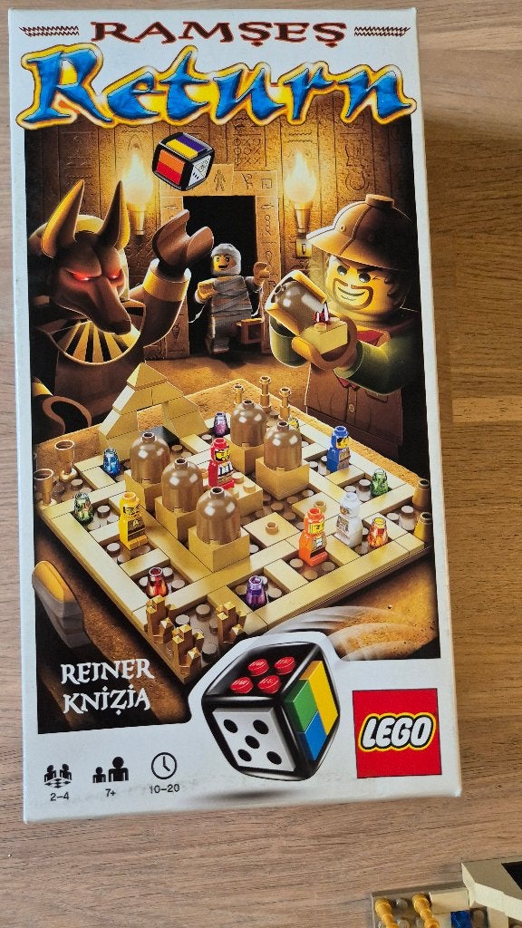 Lego 3855 - Ramses Return - Bordspel - Compleet en netjes, Compleet, Lego, Overige typen, Ophalen of Verzenden