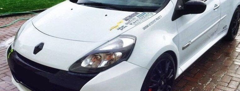 Zwart logo cover RENAULT CLIO 3 FL 2009–2012 ook GT, RS, Auto diversen, Tuning en Styling, Ophalen of Verzenden, Toptuning, Info@toptuning.nl