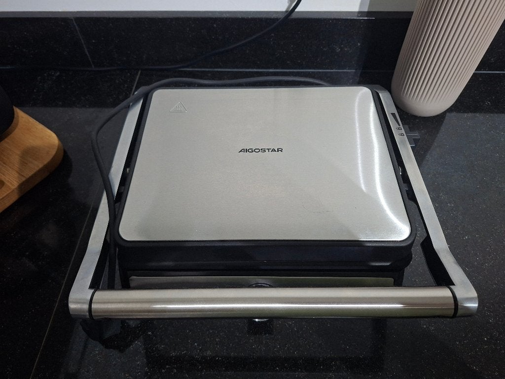 Contactgrill, Witgoed en Apparatuur, Ophalen, Uitneembare platen, Gebruikt