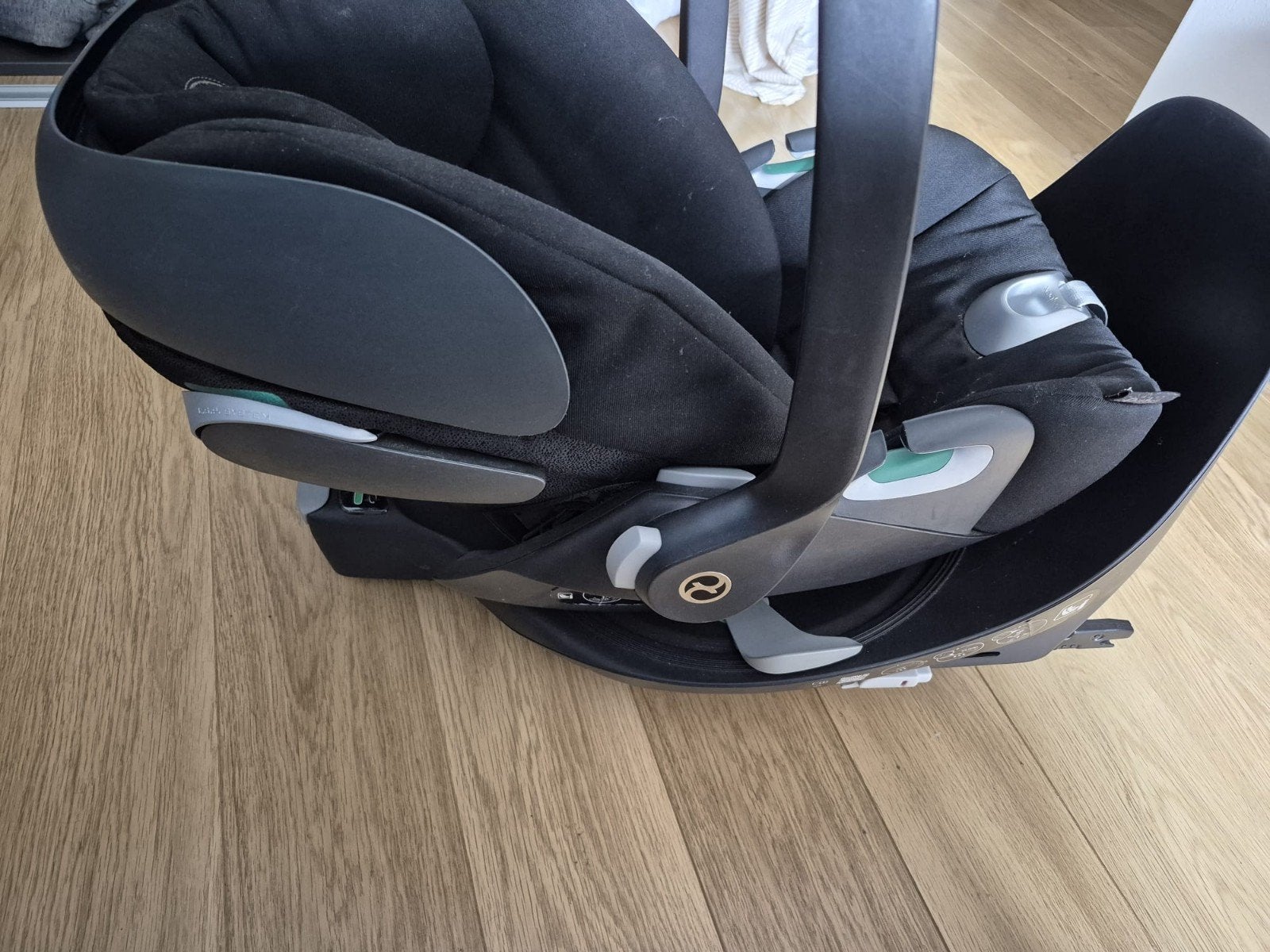 Cybex Maxi-Cosi inclusief base, Ophalen, Gebruikt, Zijbescherming, Isofix