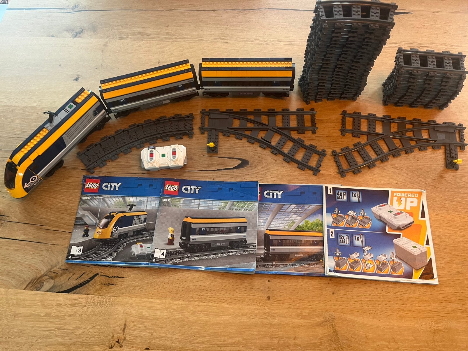 Complete Lego city trein met extra rails, Ophalen of Verzenden, Zo goed als nieuw