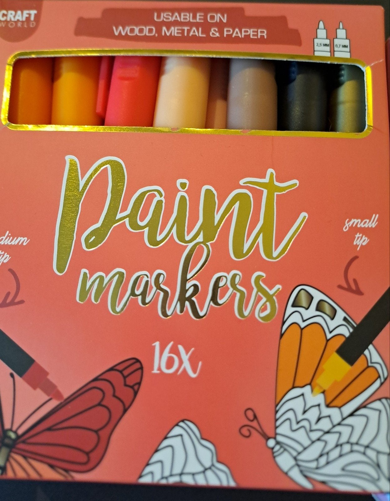 3 doosjes paint-markers, Ophalen of Verzenden, Zo goed als nieuw