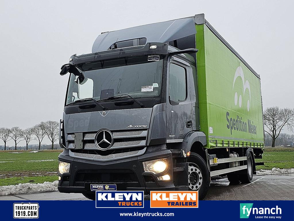 MERCEDES-BENZ ANTOS 1840 mp5 lift airco, Auto's, Vrachtwagens, Automaat, Euro 6, 394 pk, Zwart