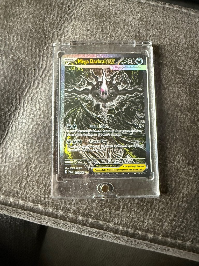 Perfecte Mega Darkrai EX 116/084 pitch black, Ophalen, Nieuw, Losse kaart