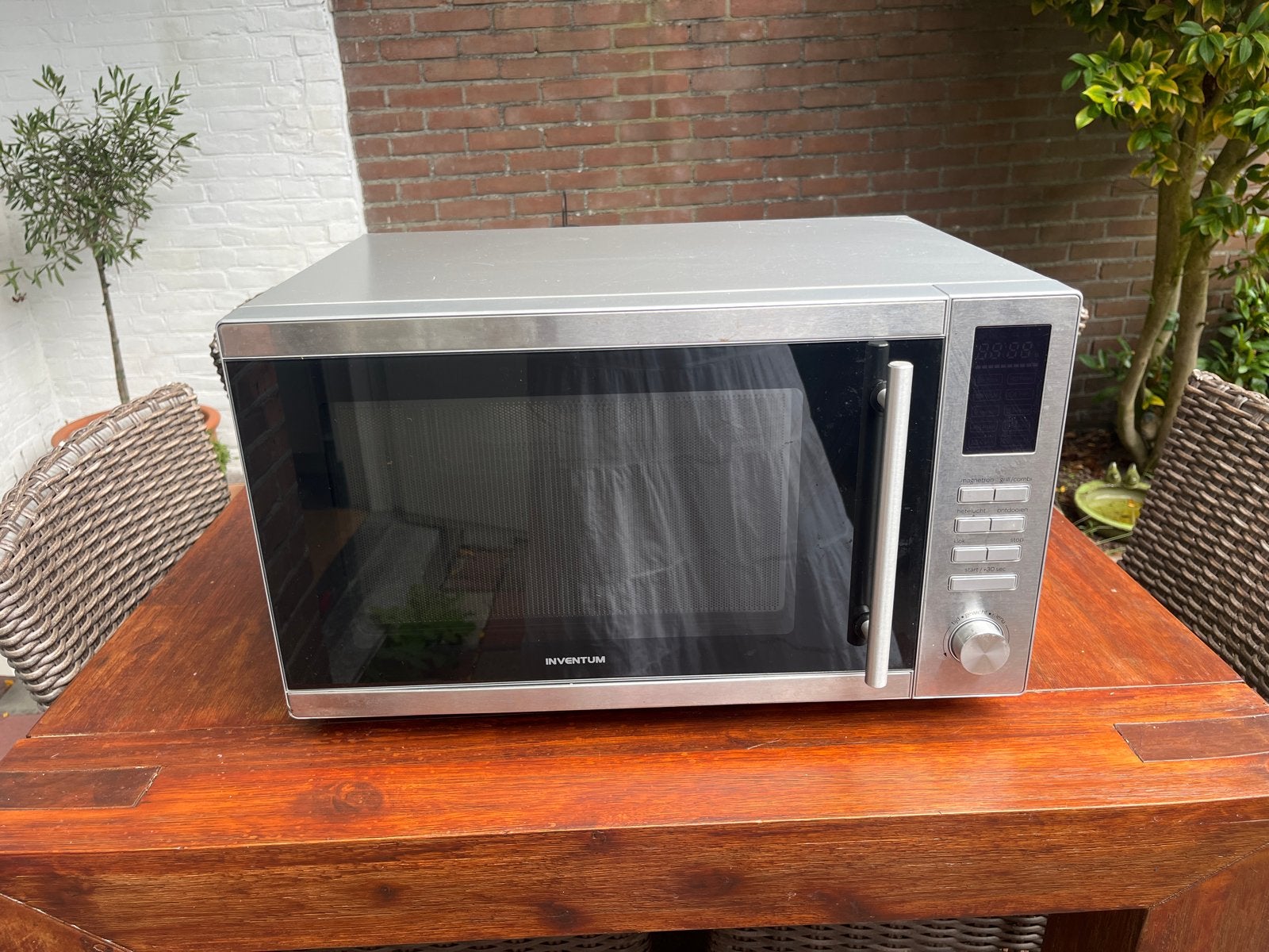 Inventum Combi-magnetron, Witgoed en Apparatuur, Magnetrons, Ophalen, Combimagnetron, Gebruikt, Grill