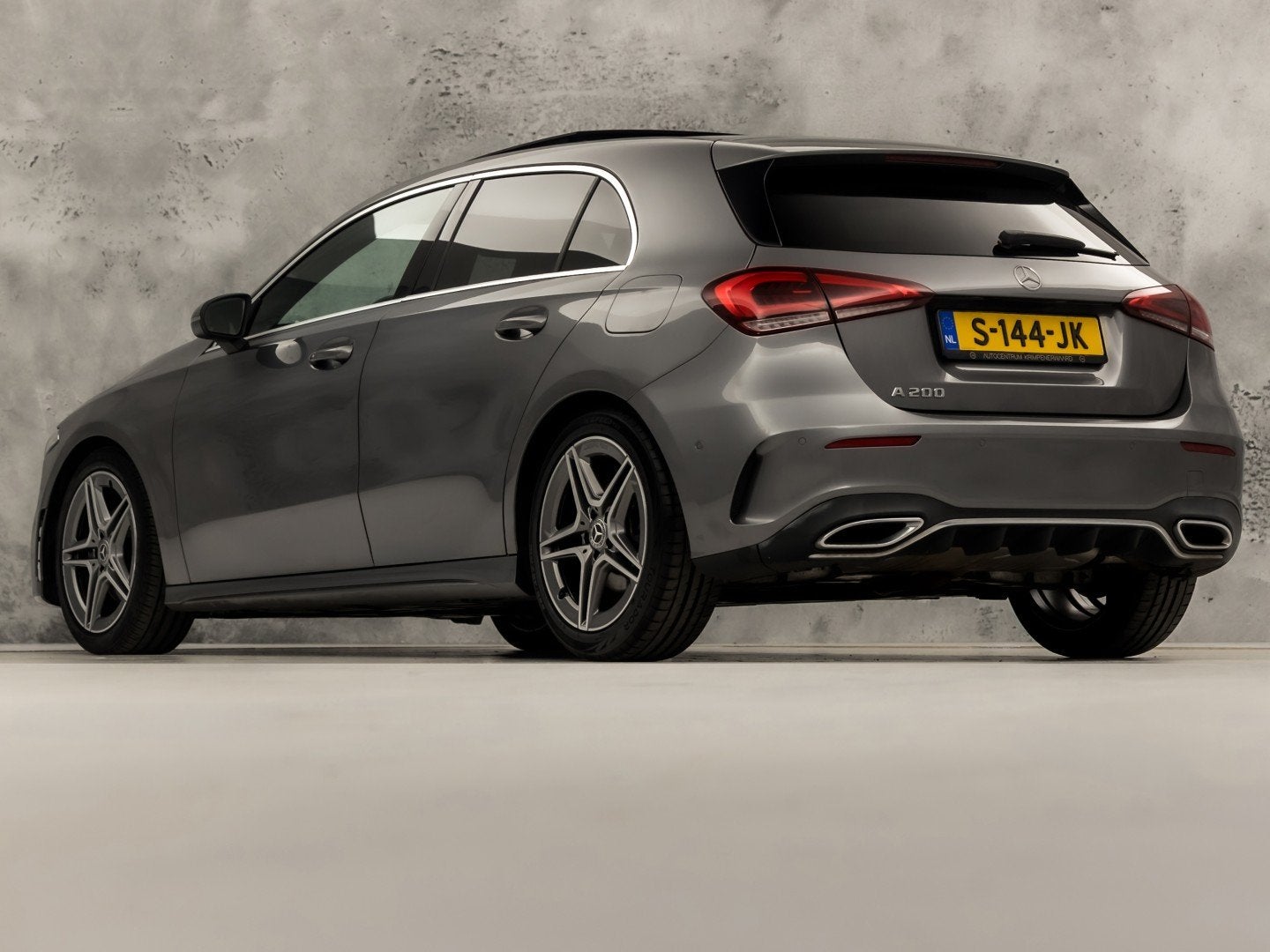Mercedes-Benz A-Klasse 200 AMG Sport 163Pk Automaat (PANORAM, Auto's, 12 maanden, Gebruikt, 4 cilinders, 163 pk