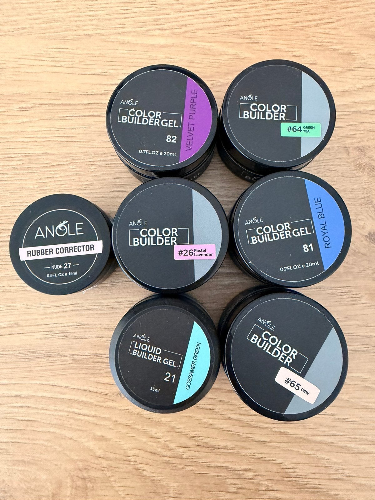 Anole buildergel, Ophalen of Verzenden, Zo goed als nieuw, Handen en Nagels