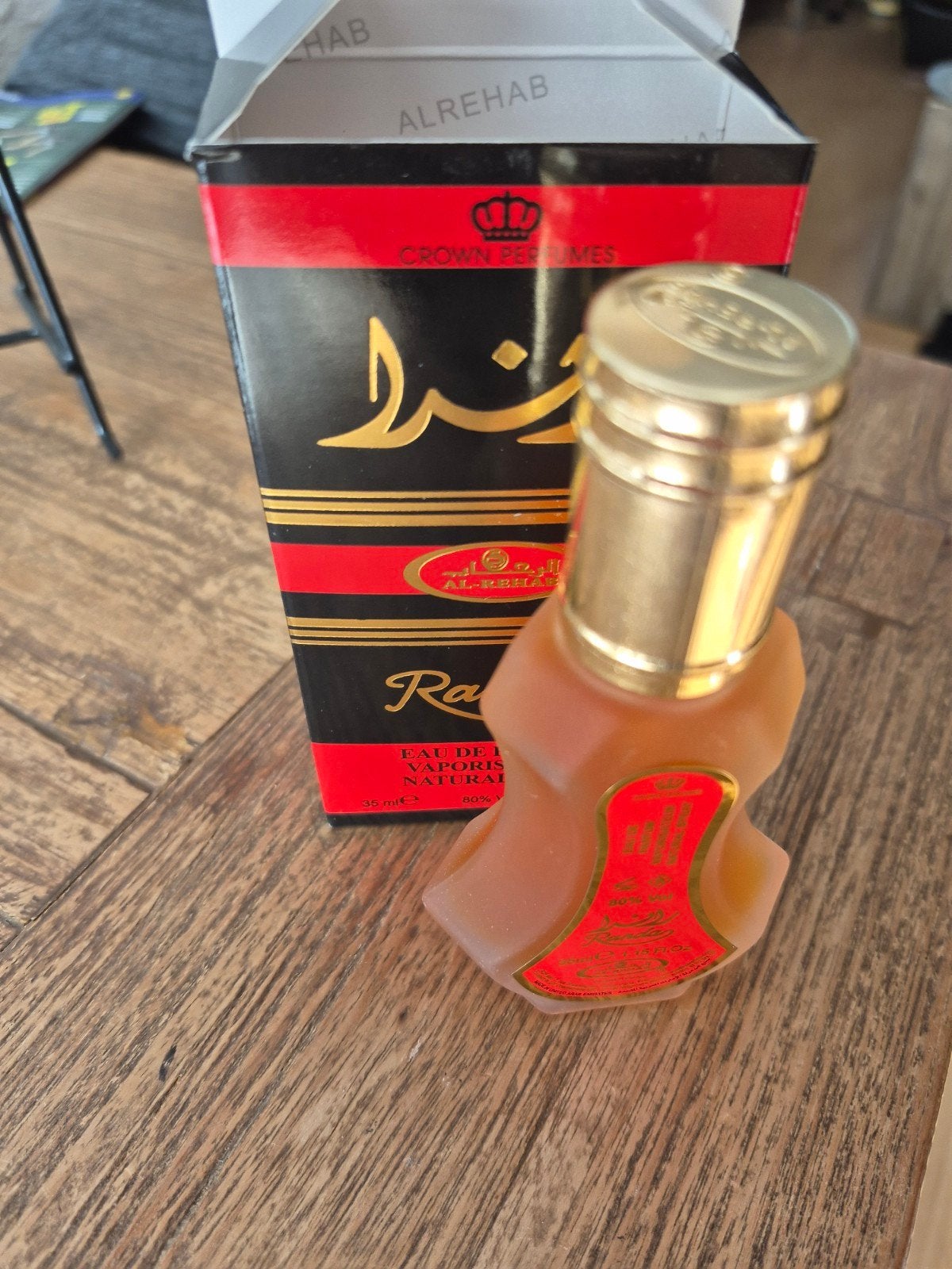 randa crown perfumes el rehab 35 ml, Ophalen of Verzenden, Miniatuur
