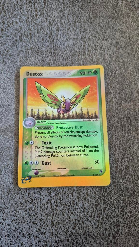 Dustox Holo 2003 E-Series, Ophalen of Verzenden, Gebruikt, Losse kaart, Foil