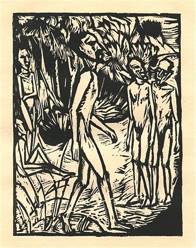 Mooie, betaalbare kunst v/h Grafiekkabinet Erich Heckel, Verzenden