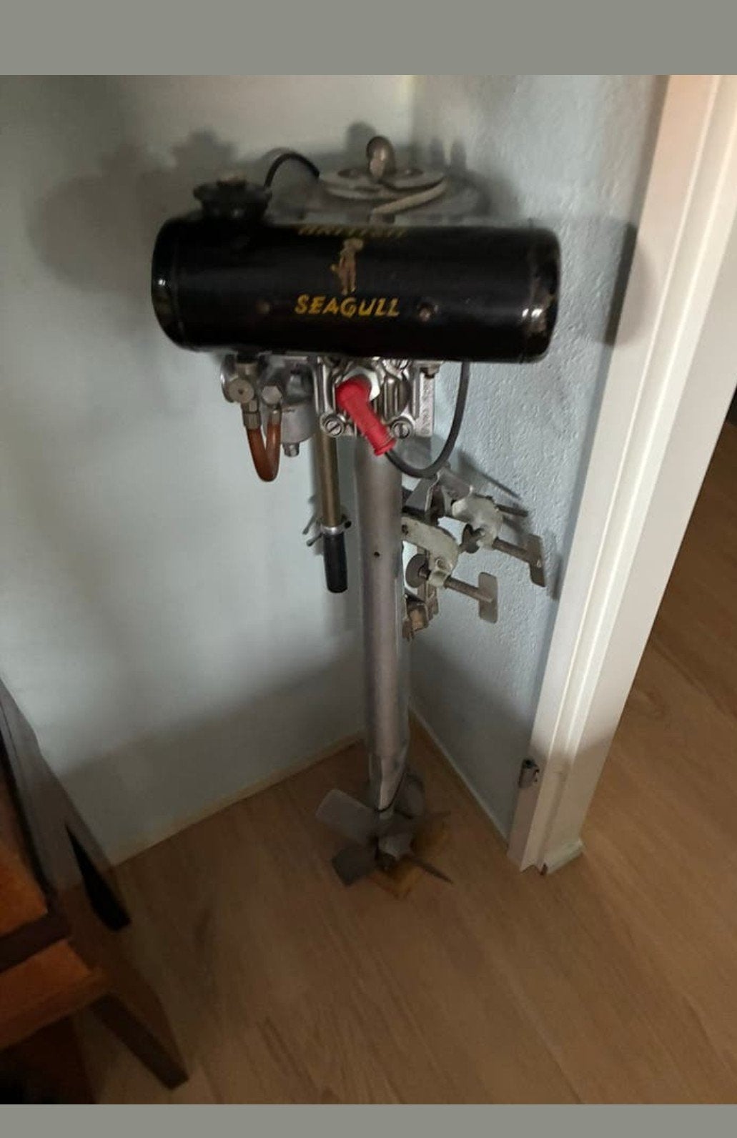 2x Vintage buitenboordmotoren Seagull, Ophalen, Gebruikt, Motor en Techniek