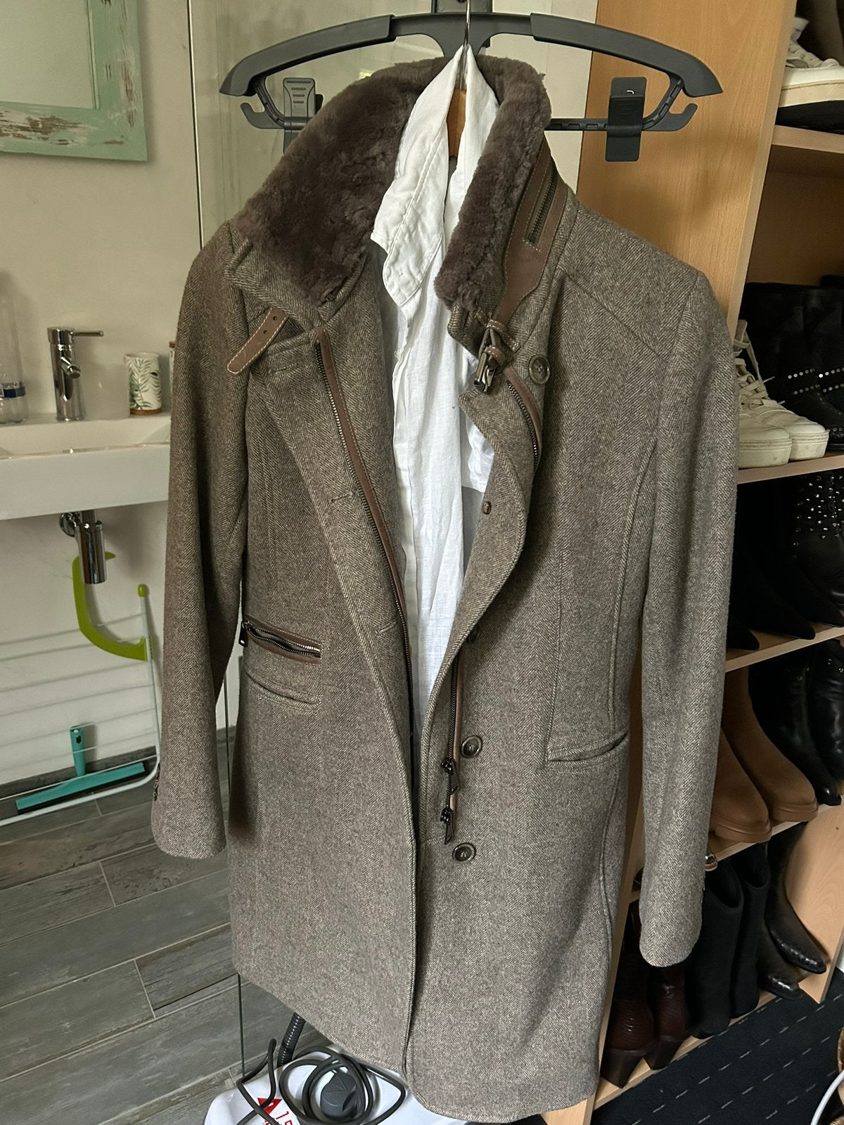 Mabrun wintercoat, Ophalen of Verzenden, Zo goed als nieuw, Maat 38/40 (M), Overige kleuren