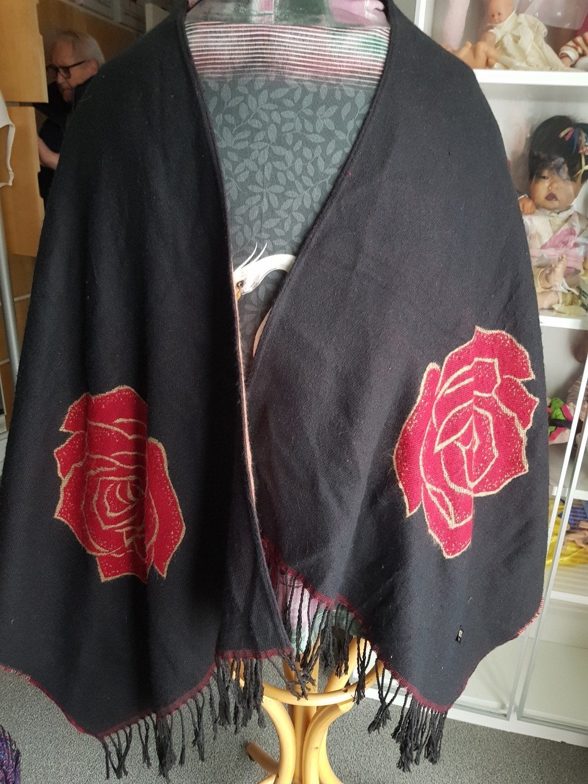 dames stola poncho, Ophalen of Verzenden, Zo goed als nieuw