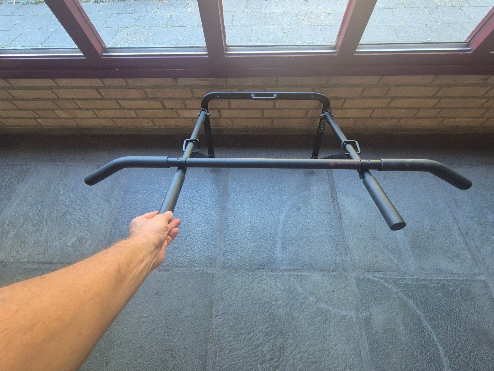 Domyos Optrekstang - Perfect voor thuisworkouts, Ophalen, Gebruikt, Rug, Oprekstang