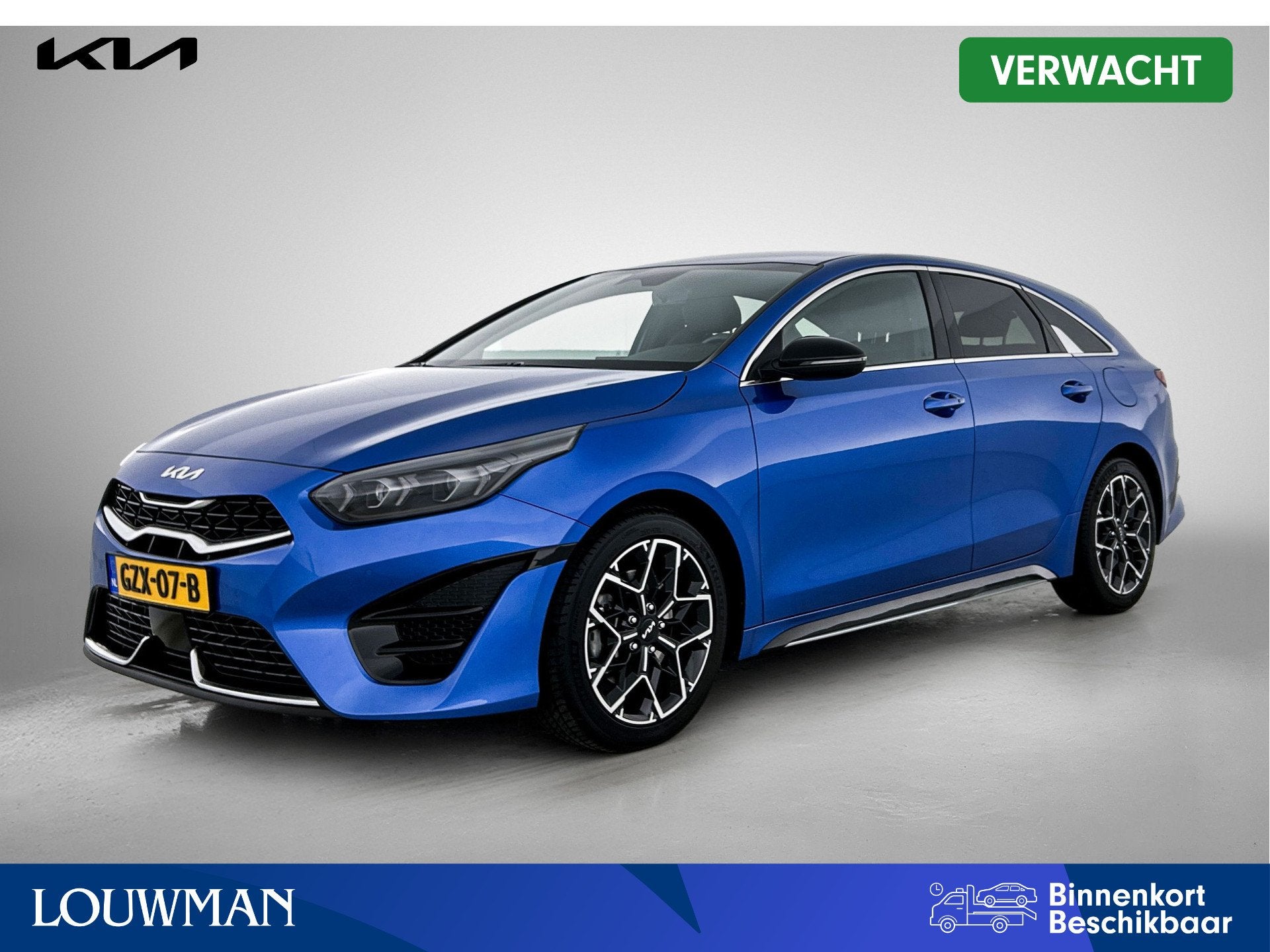 Kia ProCeed 1.5 T-GDi GT-Line | Automaat | Digitaal Dashboar, Auto's, 12 maanden, 1325 kg, 4 cilinders, Blauw