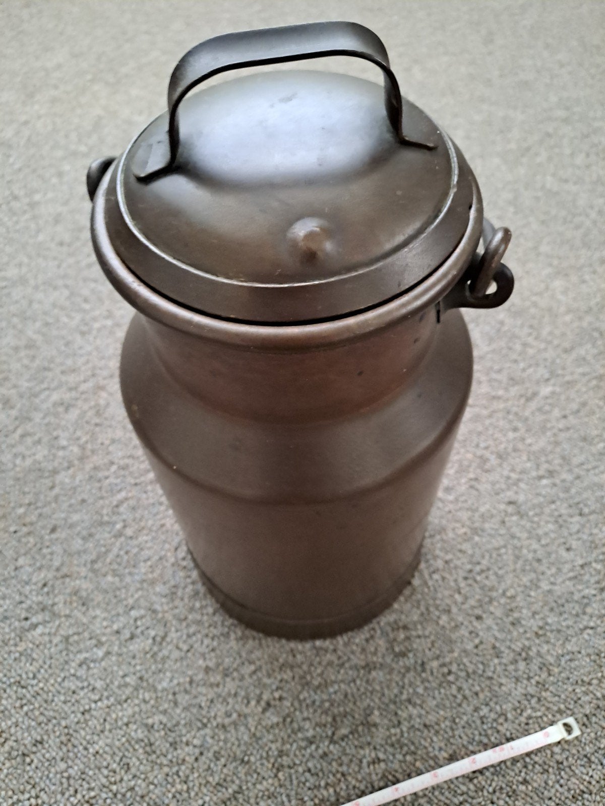 Koperen melkbus ca 30 cm, Ophalen of Verzenden