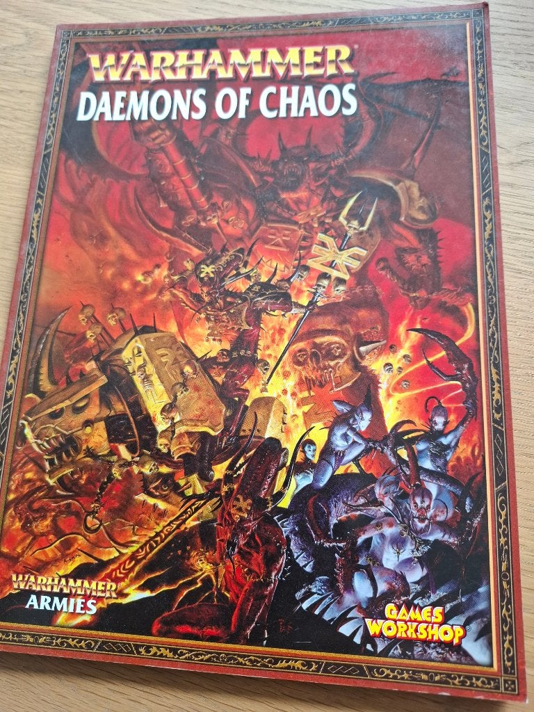 Warhammer Fantasy Codex Daemons of Chaos  GLOEDNIEUW, Hobby en Vrije tijd, Wargaming, Ophalen of Verzenden, Nieuw, Warhammer, Boek of Catalogus