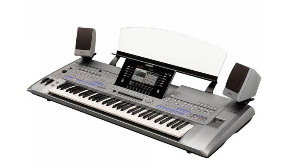 Yamaha Tyros 3 Workstation Keyboard met Speakers en Subwoofe
