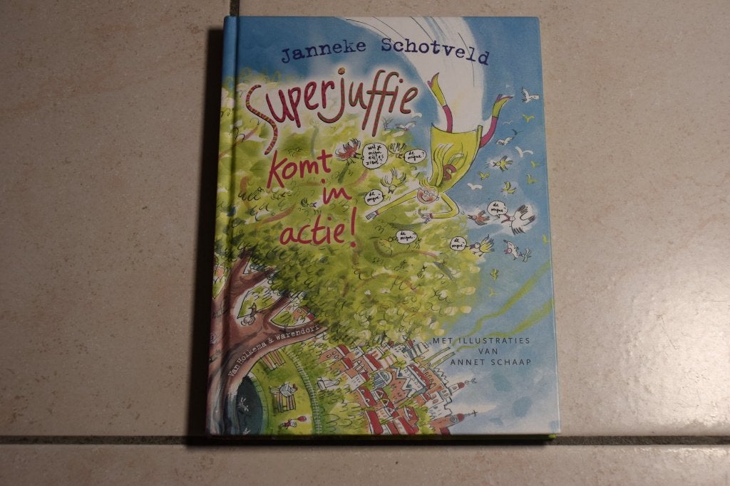 Superjuffie komt in actie! / Janneke Schotveld deel 2  , Ophalen of Verzenden, Zo goed als nieuw, Fictie algemeen